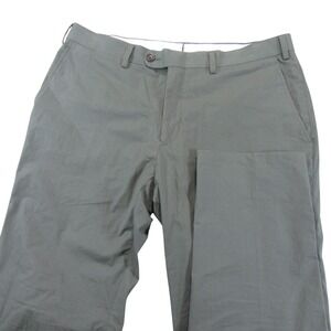 Suitsupply Mens Pants 40 x 31 Olive Green Soho Cotton Stretch Tessuti di Sondrio